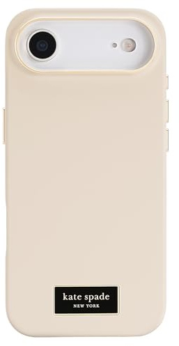 Kate Spade New York iPhone 17 Air Case - Compatible with MagSafe - Designer Phone Case - Icon Perfect Beige