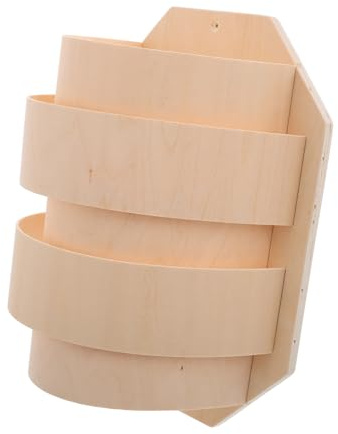 KOMBIUDA Pantalla De Lámpara De Sauna Pequeña Madera Delicada Repuesto Decorativo Para Sala De Sauna Protector De Bombilla Accesorio De Iluminación