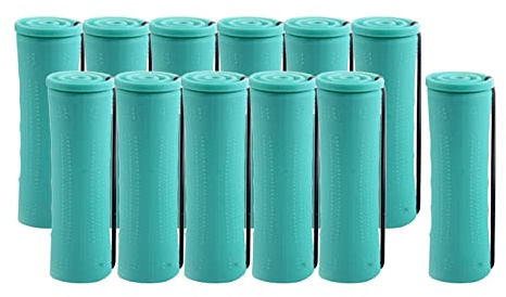 Lot de 12 tiges de permanente ondulées bouclées pour femmes et filles 2,5 cm