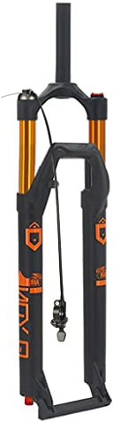 Gerenecic Forcella Anteriore MTB Ultraleggera VPPV da 26 Pollici, 27,5 e 29, Escursione 120 mm, Ammortizzatore per Bicicletta in Lega di Alluminio, Regolazione del Ritorno da 1-1/8, forc
