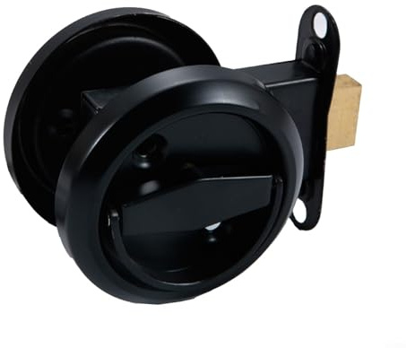 Serratura da incasso resistente, adatta per porte standard da 35 e 45 mm di spessore (nero)