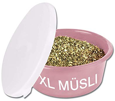 WALDHAUSEN XL Müsli-Schale mit Deckel, puderrosa
