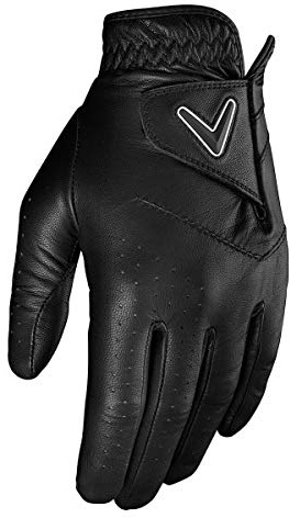 Callaway Golf Opti Color Glove (Worn on Left Hand, Standard, Medium, Black)
