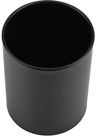 Soporte para Utensilios de Cocina,Soporte para Cubiertos Acero Inoxidable,Organizador de Cubiertos con Orificios de Drenaje para Encimera de Cocina Mesade Comedor(Nice Negro)