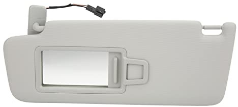 Akozon Kfz-Innenblenden, Graue Linke Sonnenblende 5GG 857 551 Autoinnenausstattung Ersatzschirme, Fournyaa Sonnenblende Fournyaa für Universal Fit MK7 2014-2017