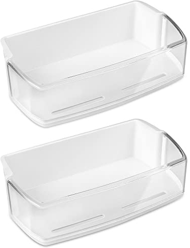 AAP73631502 kylskåp dörrhylla korg (höger) ersättning kompatibel med lg/kenmore/sears kylskåpshyllor – AP5673810, 2652330, AAP72909218, AP5673811, EAP786021, PS7786021 (2-pack)