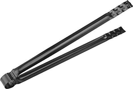 Pinza per Carbone, Pinza per Barbecue a Carbonella, 30x1,8 cm, Pinze in Metallo Multifunzionali, Antiscivolo e Antiscottatura, Pinze per Caminetto, per Servire Carbone e Utensili da Barbecue