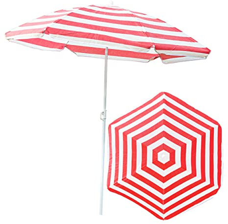 botle Sonnenschirm für den Garten Material Polyester/TNT-Vlies/Stahl Farbe Thema touristisch Strand leicht zusammenklappbar bremsfunktion Modern Funktionell