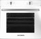 HAUSBERG HB- 8051AB FORNO ELETTRICO DA INCASSO CON PANNELLO ACCIAIO 76 LITRI BIANCO