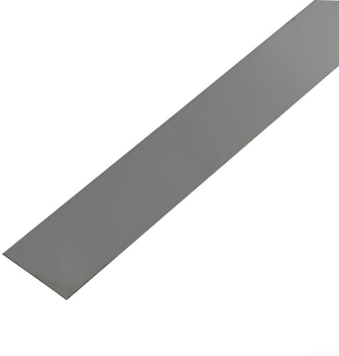 Ruban décoratif en acier inoxydable de 5 m, ruban adhésif pour carrelage mural, lignes décoratives, bande adhésive miroir avec bandes adhésives (noir, 5 m x 1 cm)