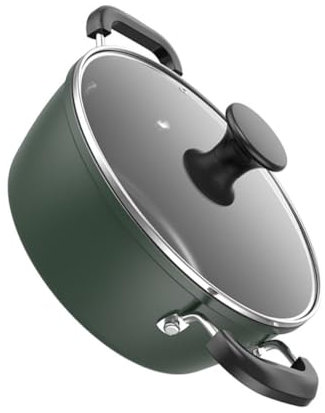 Ciieeo Olla Antiadherente De Cocina Olla Para Sopa Para Guiso y Estofado (negruzco)