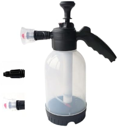 Pulverizador de espuma para coche, 2 l, pulverizador de espuma para lavado de coche, con boquilla para limpieza de jardinería, casa, coche