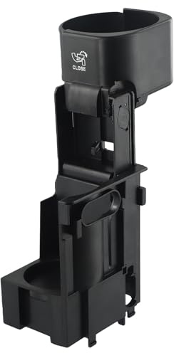 ComfyHarbor Getränkehalter für Mercedes 2116800014, OEM-Ersatz, ABS, Schwarz für W211 E-Klasse (2003–2008) & W219 CLS (2003–2010) – Mittelkonsole Getränkehalter