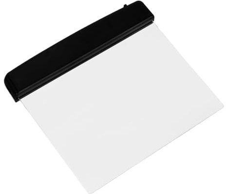 Lámpara plana para libro, panel LED desmontable con clip, luz nocturna para libros, accesorios de lectura plana, para mujeres, hombres, lectores, escritorio, mesita de noche, dormitorio, sala de estar