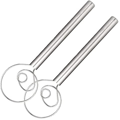 Frusta danese per impasto, 30,5 cm in acciaio inox danese frusta (2 pezzi)