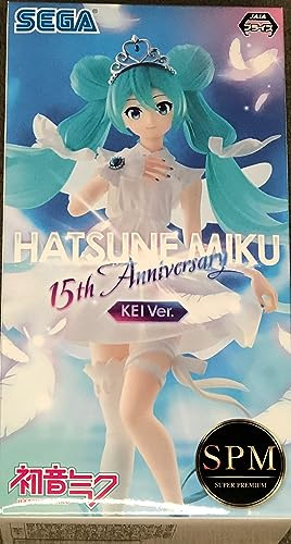 Sega Goods Hatsune Miku - 15ème Ann Kei - Figur SPM 24 cm