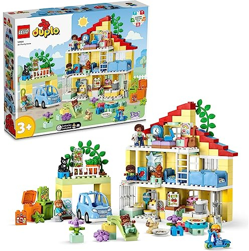 LEGO® DUPLO® Town 3in1 Familienhaus 10994 Spielzeug Bauset (218-teilig)
