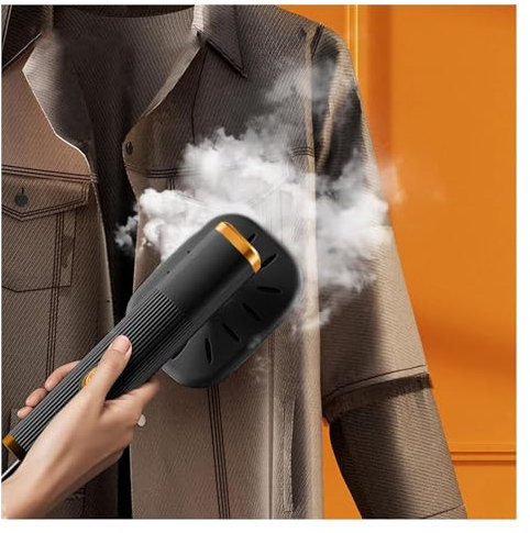 ZGSYH Mini máquina de Planchar portátil, máquina de Planchar en seco y húmedo 2 en 1, Plancha de Vapor de Mano 2023 for Ropa de Tela, Buena for el hogar/Dormitorio/Viaje de Negocios/Viajes (Color : B