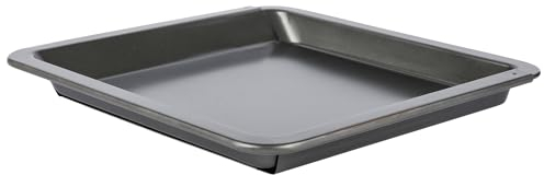 axentia Universal-Backblech zum Ausziehen, grau - Pflaumenkuchen-Blech ausziehbar 33-53 cm, Stahlblech