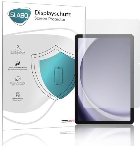Slabo 2 pellicole protettive per display per Samsung Galaxy Tab A9+ / A9 Plus (11 pollici) 2023 (SM-X210/X215/X216/X218) pellicola protettiva per display senza riflessione | nessun riflesso opaco