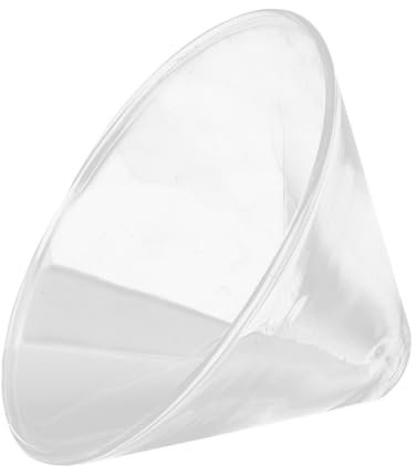 PRETYZOOM Cocktail Es Dessert Cup Elegante Bicchiere da Vino A Forma di Triangolo Ciotola Eye Es Glass