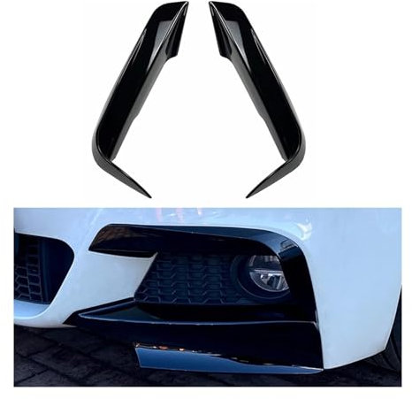 Frontspoiler Lippe Für B&MW F30 F31 F35 3 Serie 2012-2018 Auto Frontschürze Spoiler Lippe Auto Body Kit Untere Splitter Schutzplatte Frontspoiler(Gloss Black C)