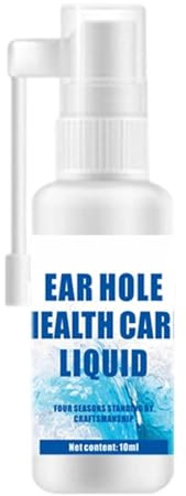 Solución Limpiadora para Piercings de Oreja Spray Calmante de 10 ml | Cuidado Posperforación en Spray Para Oreja Nariz Cartílago Cuerpo Irritación Bultos Cuidado de Heridas