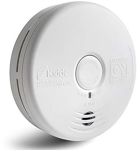 Kidde Smoke Detector & Carbon Monoxide Detector Combo with 10-Year Battery,‎White