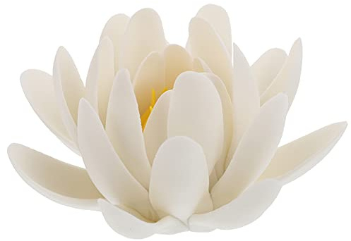 Artibetter Lotus Räucherstäbchen Halter Halterung Lotus Form Keramik Weihrauchhalter Räucherstäbchenhalter Weihrauchbrenner Asche Fänger für Yoga Zuhause Büro Meditation Deko Weiß