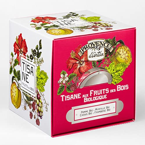 Provence d'Antan - Tisana de frutas de madera orgánica (24 bolsas)
