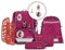 Step by Step 2IN1 Plus Spiegelburg Schulranzen-Set, Pferdefreunde Horse Love, 6-teilig, rosa, ergonomischer Tornister mit Reflektoren, höhenverstellbar, für Grundschule und Freizeit, 19l
