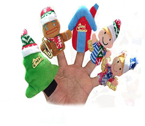 ifundom 10stücke Fingerpuppen Für Junge Mädchen in Plüsch Zum Spielen Und Geschichtenerzählen Geeignet Für Zuhause Und Reisen Weiches Material Und Vielseitige Anwendung