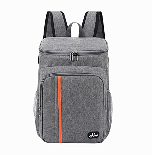 18L Insulated Backpack, Waterproof Insulated Backpack Cooler, Leak-Proof Cooler Bag, & Lightweight Picnic Bag, Cooler Bag Rucksack for Beach, Hiking, Picnic, Fishing, Travel