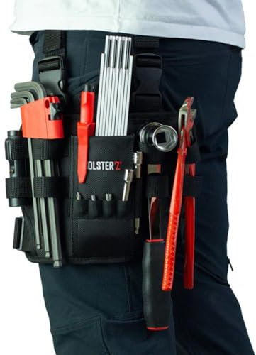 Werkzeugtasche Gürtel,Gürteltasche Werkzeug,Werkzeug Gürteltasche,Elektriker-Werkzeugtasche, Bein-Werkzeugtasche,mehrere Taschen für Handwerkzeuge,Werkzeugtasche mit Gürtelschnalle,holster