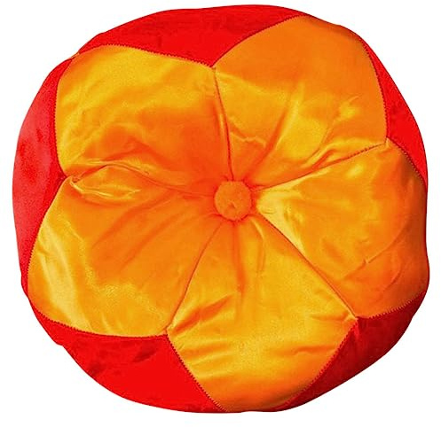 VICASKY Buddhistische Klangschalenmatte 10cm Kissen aus Buntem Satin mit Baumwollfüllung Rutschfestes Schutzpolster für Tibetische Meditationsschalen Dekoration und Klangschalenzubehör