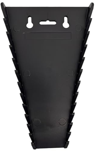 Alkan magnetischer Ring-Maulschlüsselhalter für 12 Schlüssel | Magnetischer Ring-Maulschlüsselhalter aus Kunststoff, Platz für 12 Schlüssel von 6-24 mm