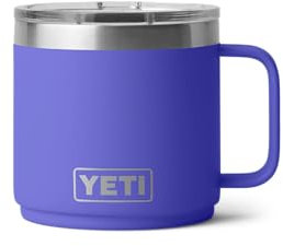 YETI Rambler Stapelbares Tasse Mit MagSlider Deckel, Ultra Marine Violet, 14 oz (414 ml)
