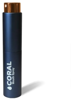 Coral Nano Silver Gentle Cinnamon Moisturizing Natural Xylitol Mouth Spray, Sugar-Free, for Dry Mouth and Fresh Breath - 10 ML