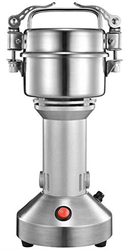 100g Elettrico Grinder Per Cereali Acciaio Inossidabile Mulino Del Polverizzatore Mulino Per Cereali Grinder Per Cereali Alta Velocità Grinder 25000 R/Min Per Cucina Spezie Pepe Caffè Mais