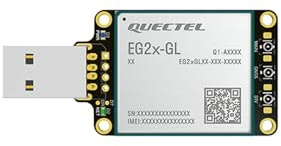 WayPonDEV EC25 / EG25 LTE CAT 4 Drahtloses Kommunikationsmodul 4G Internet Stick Location Dongle USB Internet Card 150mbpsMAX, für Geräte Router Sicherheitssysteme (EG25-GL Global)