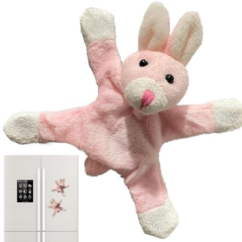 Tktouci Aimants Frigo Animaux en Peluche,Magnets Tableau Animaux Peluche Copains Casiers | Jouets Éducatifs Magnétiques pour Maison Voyage École