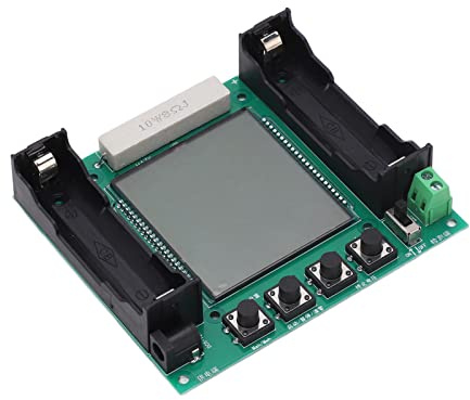 Ejoyous Dual Power Supply, Top Selected Components, Clear Display, Lithium Battery Tester Module, Accurate Measurement, Versatile Testing for Battery Discharge True Capacity Meter