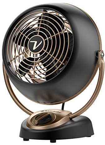 Vornado VFAN Petite Alchemy Vintage Fan, Gunmetal (CR1-0279-102)