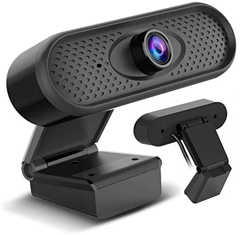 NanoRS RS680 USB Webcam With Microphone Mounting Clip Full HD 1080P Computer Camera PC Home Office 30fps Cable 1.7m