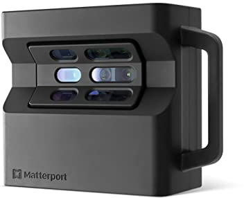 Matterport Pro2 3D 360-Kamera zum Erstellen professioneller virtueller 3D-Rundgang Erlebnisse mit 360 Ansichten und 4K-Fotografie für Immobilien, virtuelle Rundgänge, Ingenieurwesen, Architektur