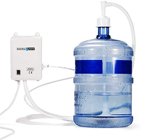 VEVOR Pompa di Erogazione 3,78 L/min, Pompa di Erogazione dell’Acqua 35W, Sistema di Acqua in Bottiglia, 40 PSI 11-22L, Sistema di Erogazione di Acqua in Bottiglia