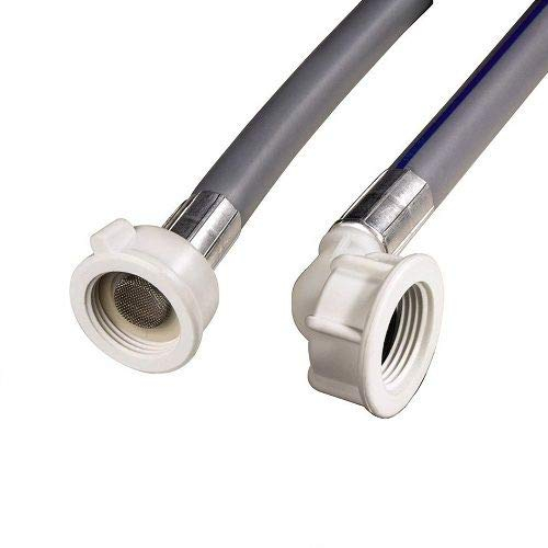 CABLEPELADO - Tubo de carga para lavadora, Manguera de carga para lavadora, Tubo de entrada de agua para lavadora, Manguera lavadora, Diametro de 2 cm, Longitud 1.50 Metros