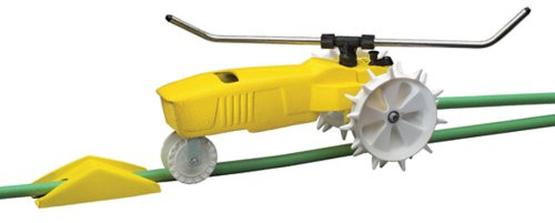 Arena Mobiler Rasensprenger zur Bewässerung von Rasen und Garten I selbstfahrender Sprinkler für Beregnung I Nelson Wassertraktor