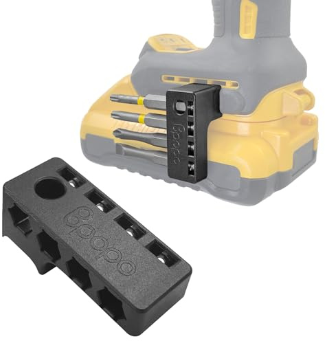 Porta punte esagonali magnetiche da 1/4 di pollice adatto per cacciaviti a percussione Dewalt Wrox, potente custodia magnetica per punte da trapano, contenitore per punte esagonali sul lato del