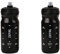 ZEFAL Pack Sense Soft 65 – 2 Flaschen Fahrrad und Mountainbike – Sportflasche weich und geruchlos – BPA-frei – Silikon – Schwarz, 650 ml